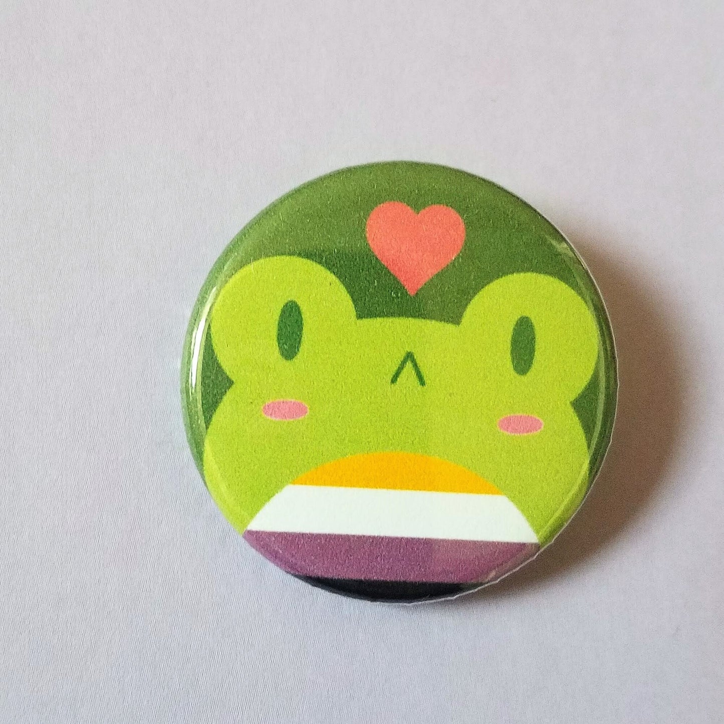 Pride Frogs Pinback Buttons