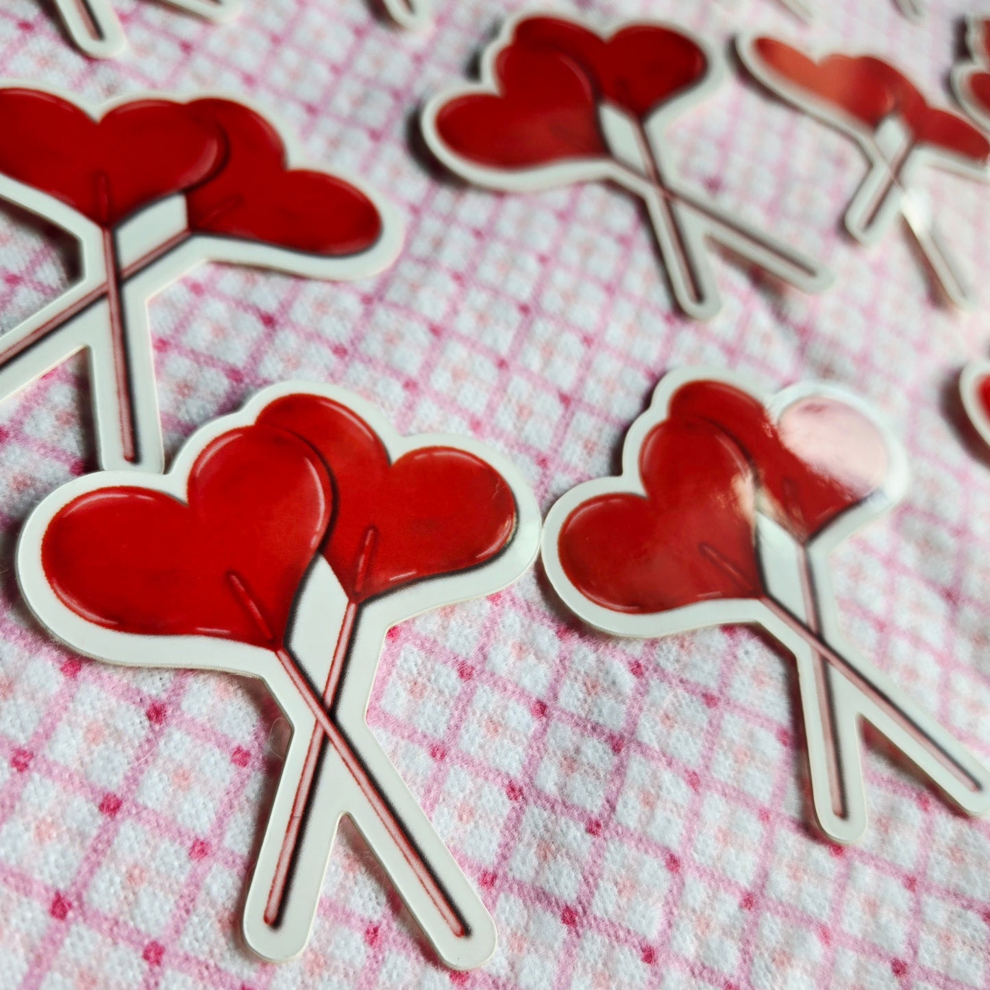 Heart Sucker Vinyl Sticker