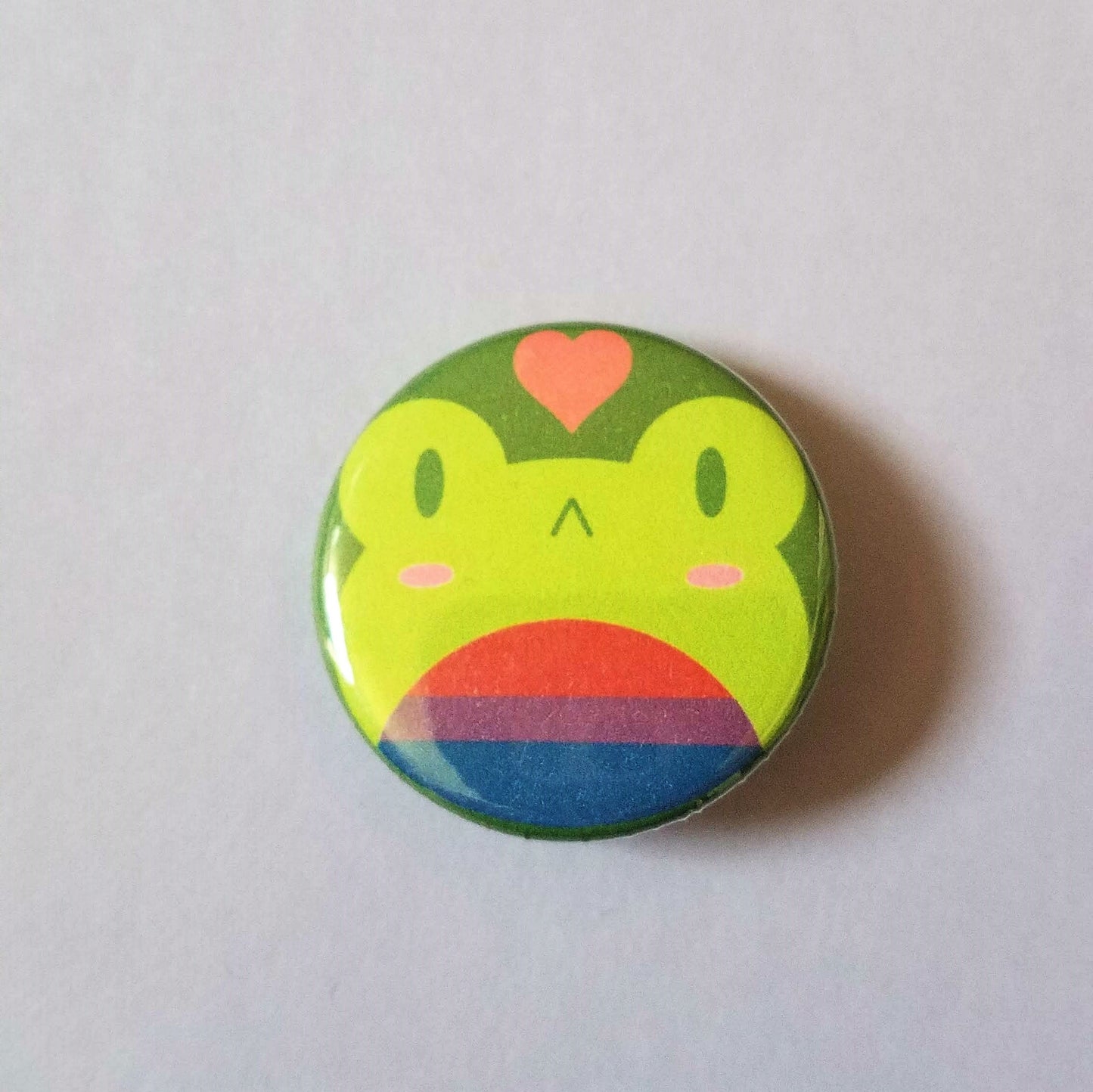 Pride Frogs Pinback Buttons