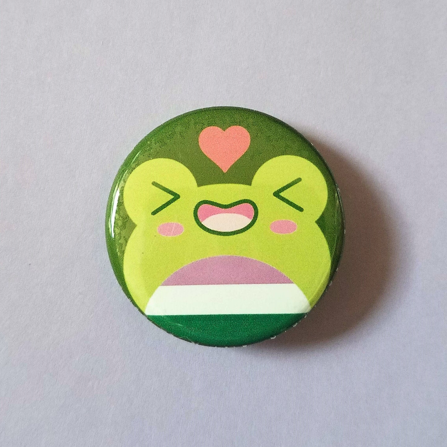 Pride Frogs Pinback Buttons