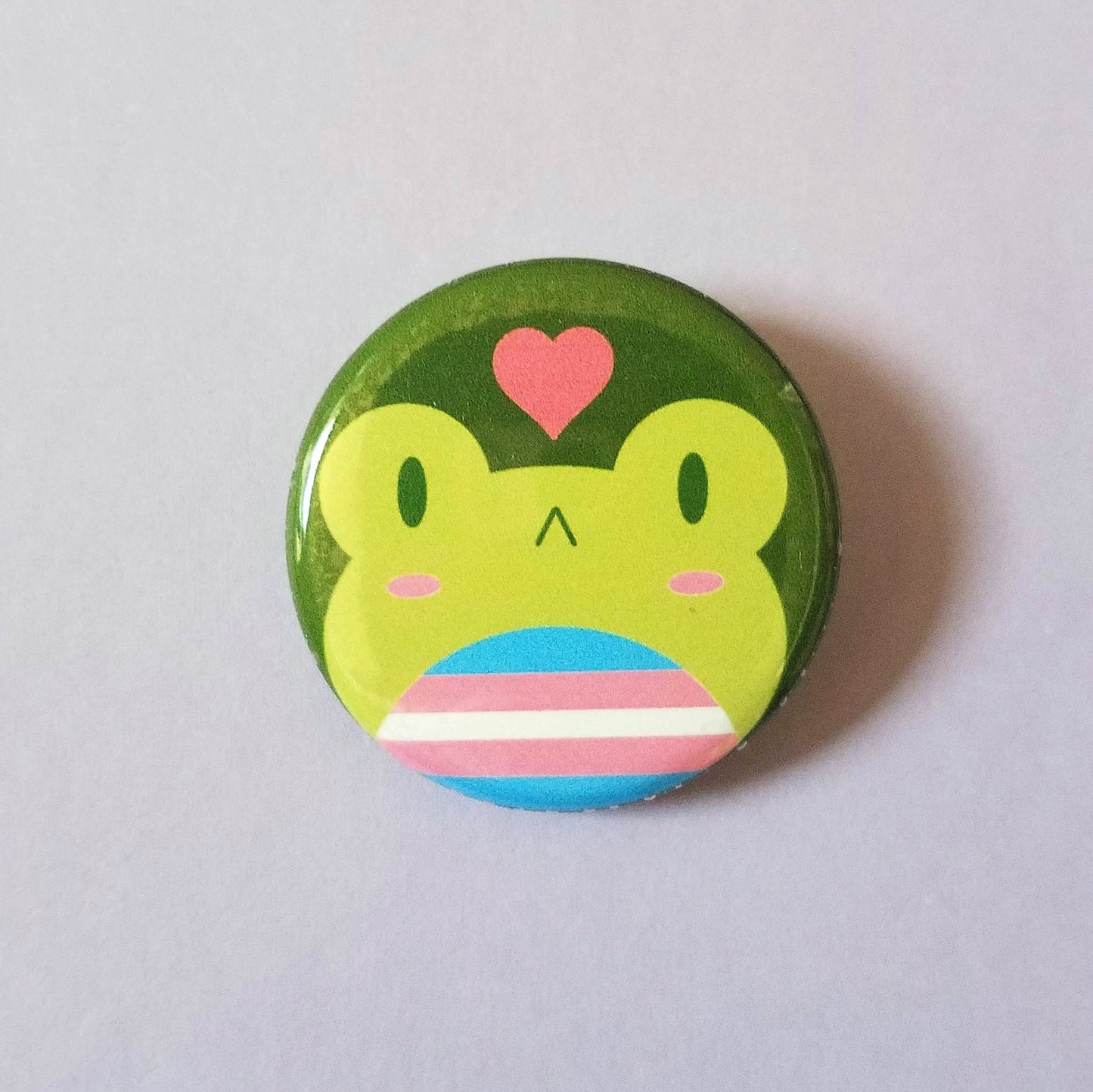 Pride Frogs Pinback Buttons