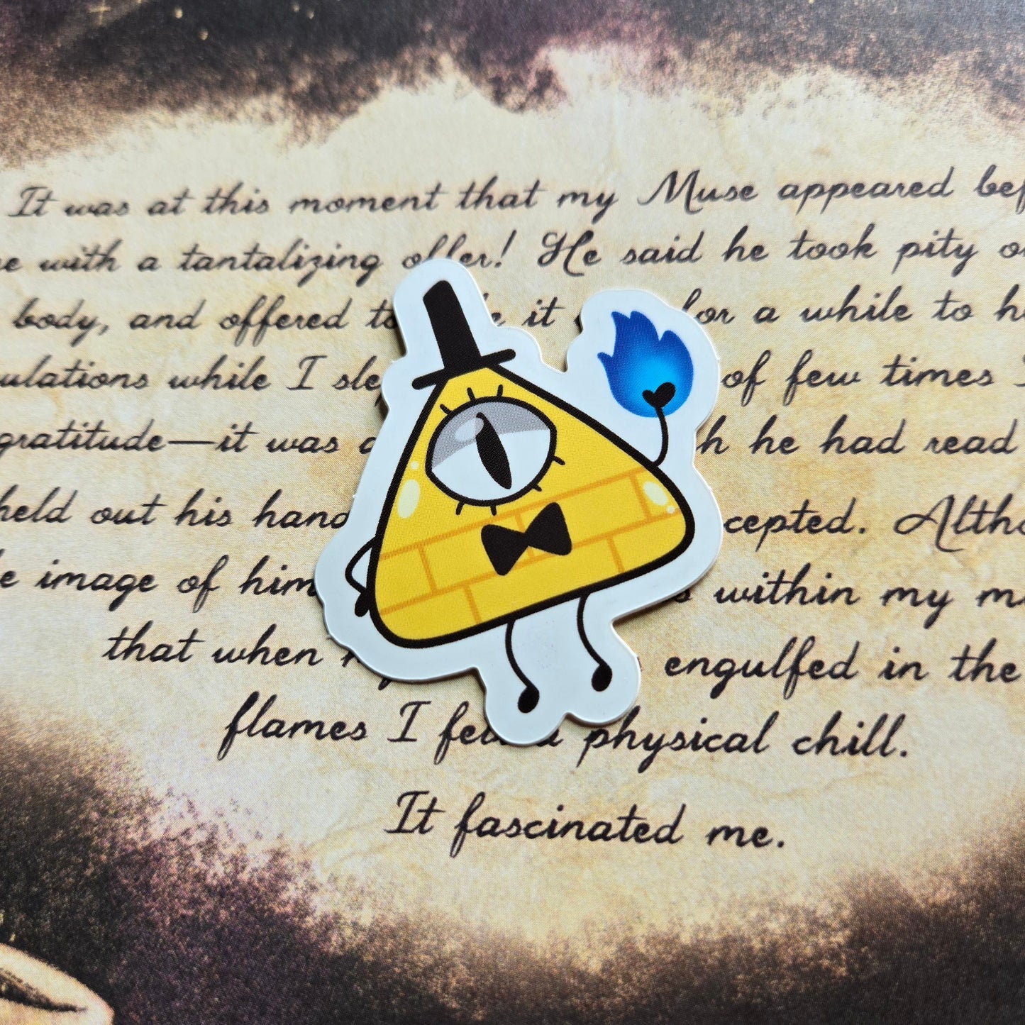 Bill Cypher Glossy Vinyl Sticker