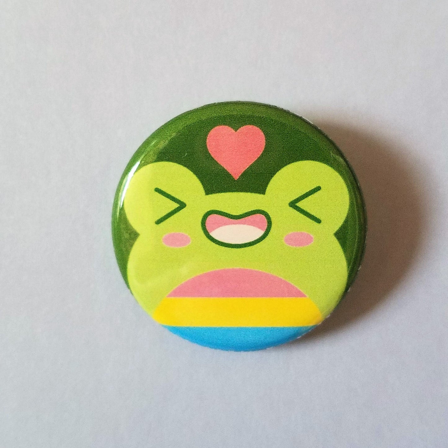 Pride Frogs Pinback Buttons