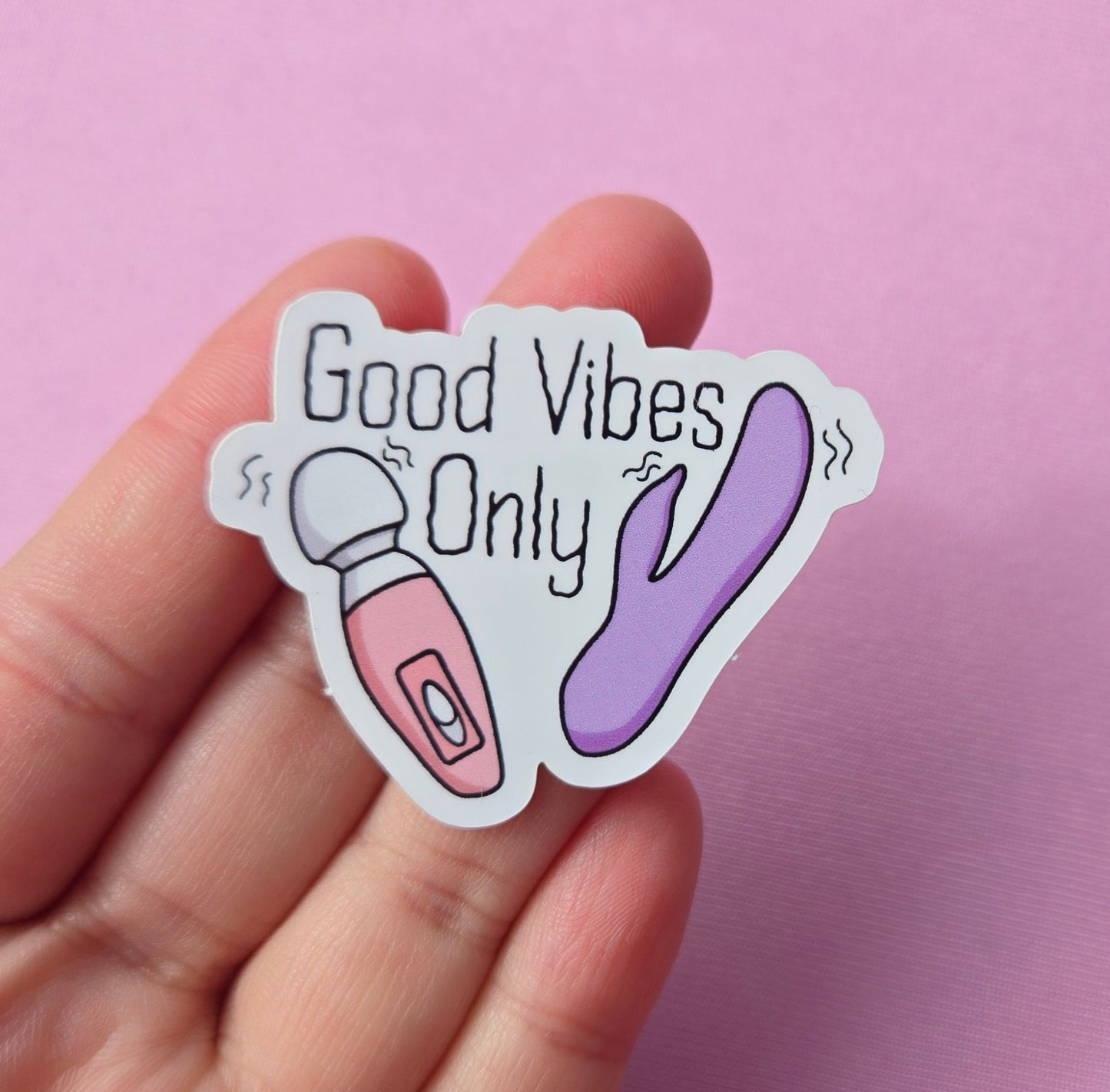 Good Vibes Only Vinyl Sticker
