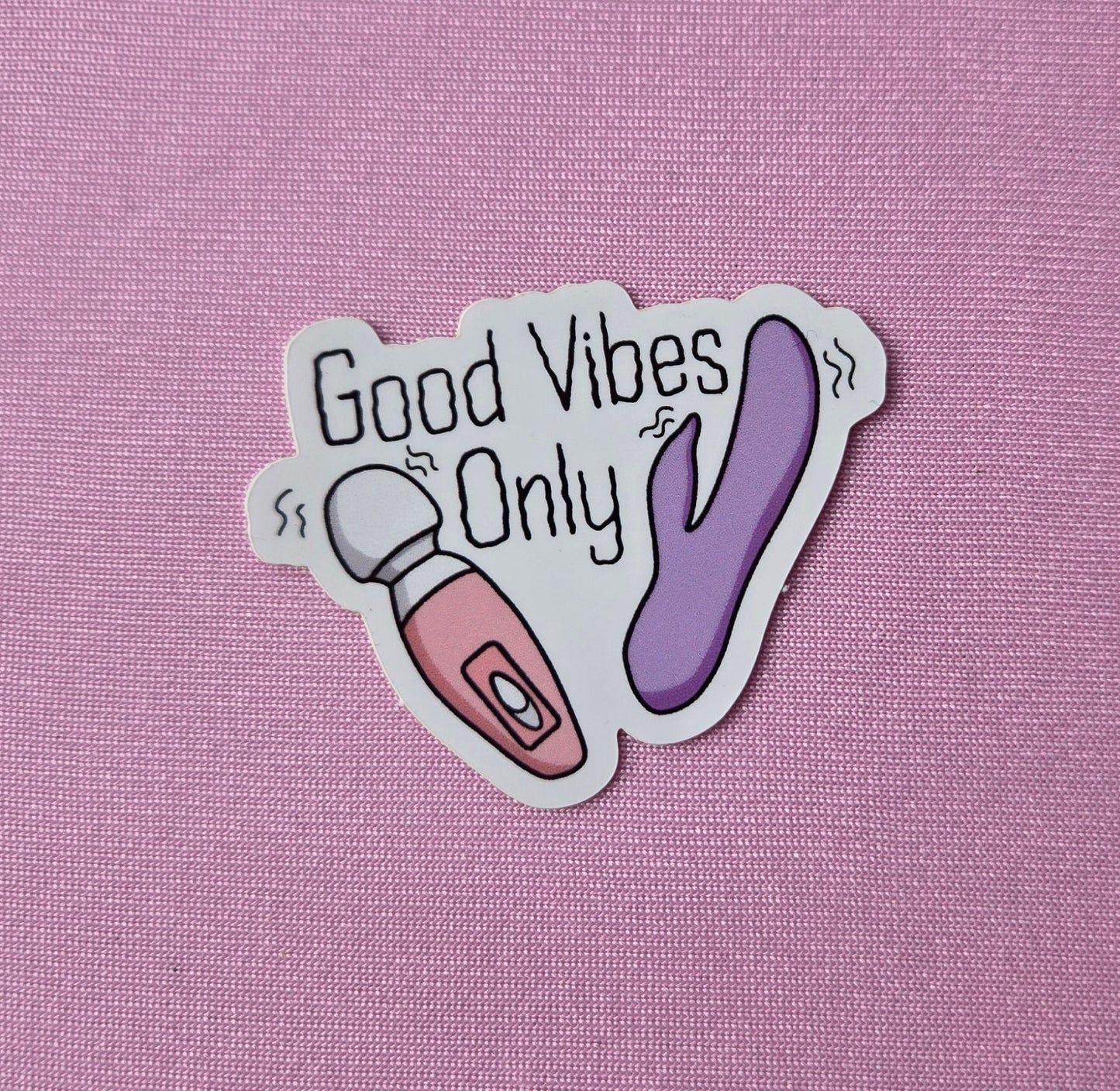 Good Vibes Only Vinyl Sticker