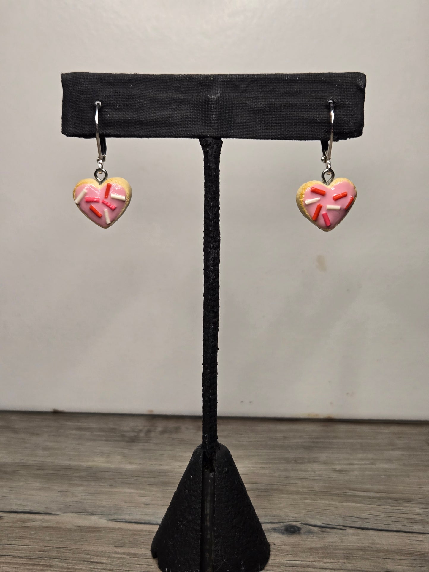Heart Cookie Earrings